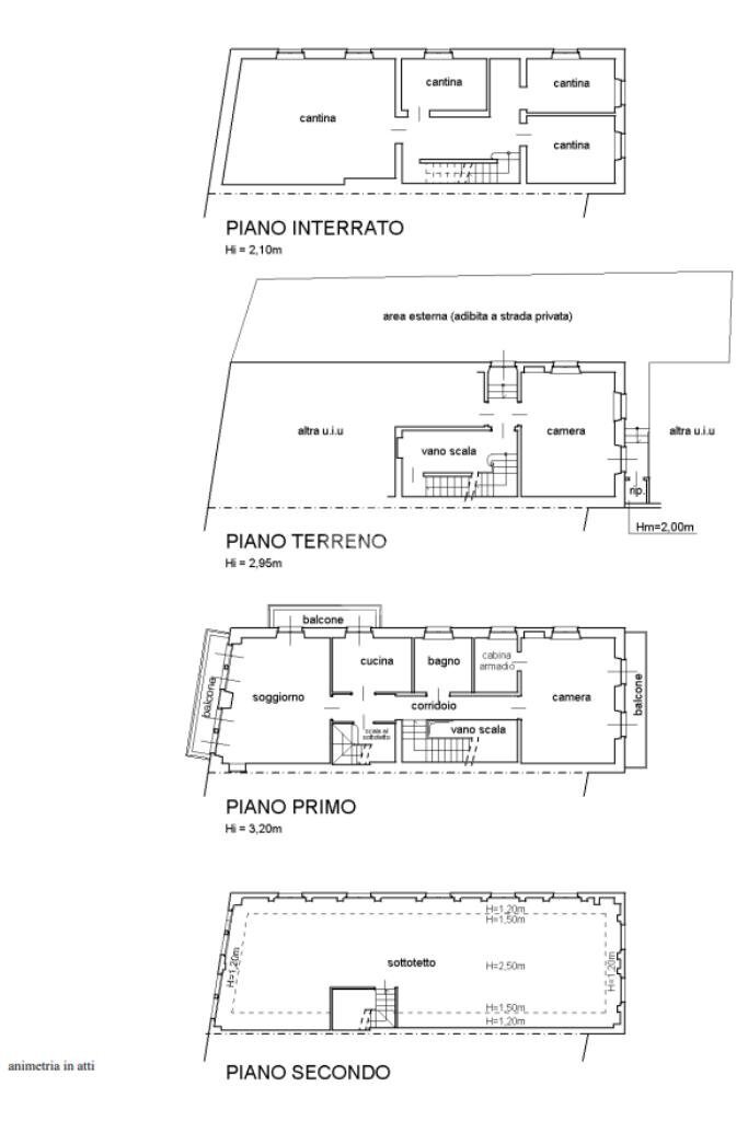 Rustico Via Libertà, Valdengo - planimetria 1