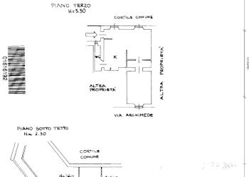 Planimetria - Two-room apartment Via Archimede, Milano - photo 28