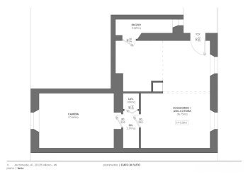 Planimetria - Two-room apartment Via Archimede, Milano - photo 31