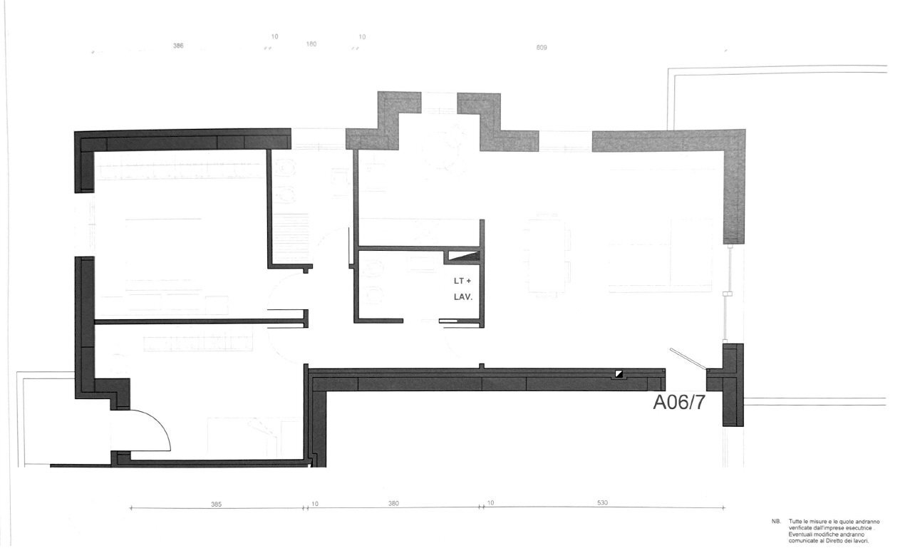 Attic Maranello - floor plans 1