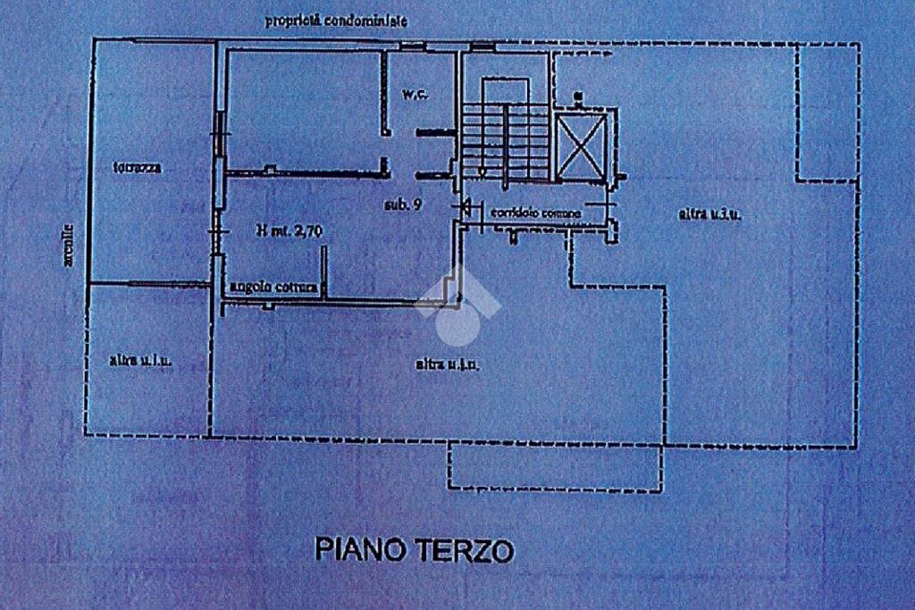 Bilocale Piazza rizzo, Spotorno - planimetria 1