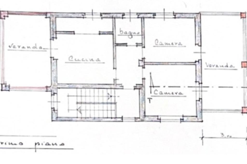 Trilocale Strada santa maria, Rivoli - planimetria 1