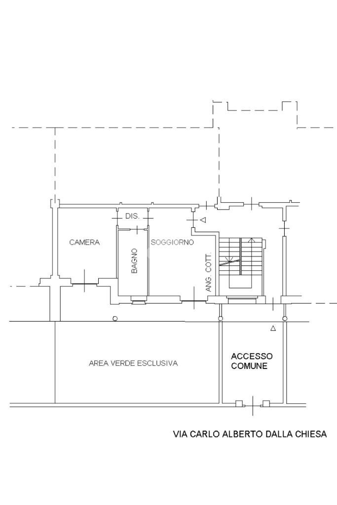 Bilocale Via Generale dalla Chiesa, San Maurizio Canavese - planimetria 1