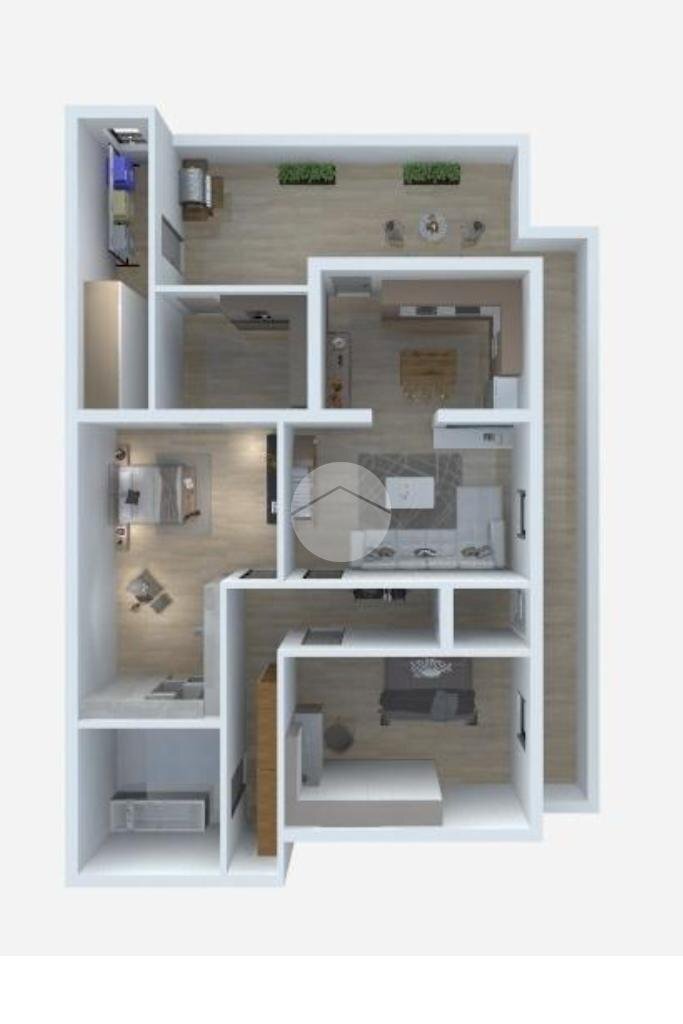 Trilocale Viale XXIII Settembre 1845, Rimini - planimetria 1