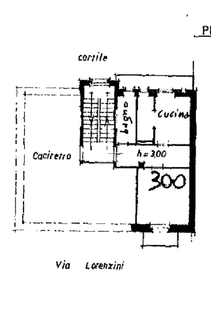 Bilocale Via Conte di Roccavione, Torino (zona Borgo Vittoria) - planimetria 1
