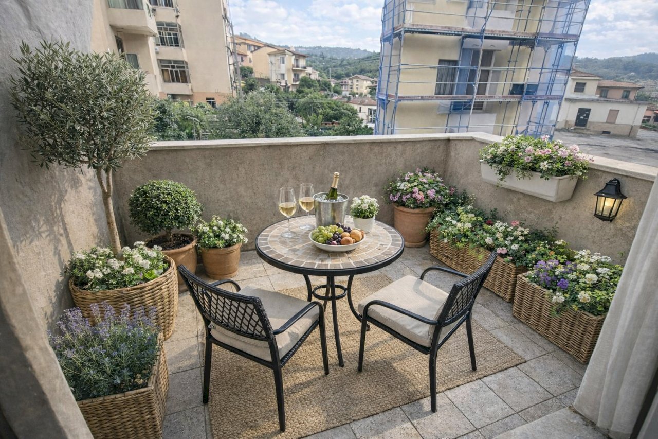 balcone.png - Appartamento Via Romana, La Spezia - foto 1