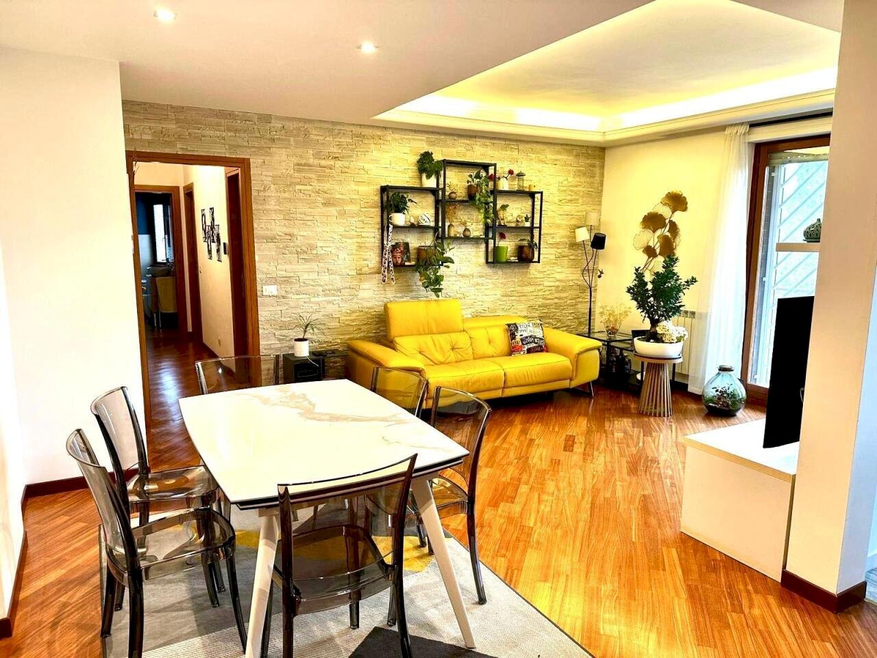 Soggiorno - Trilocale Via degli Aldobrandeschi, Roma - foto 1