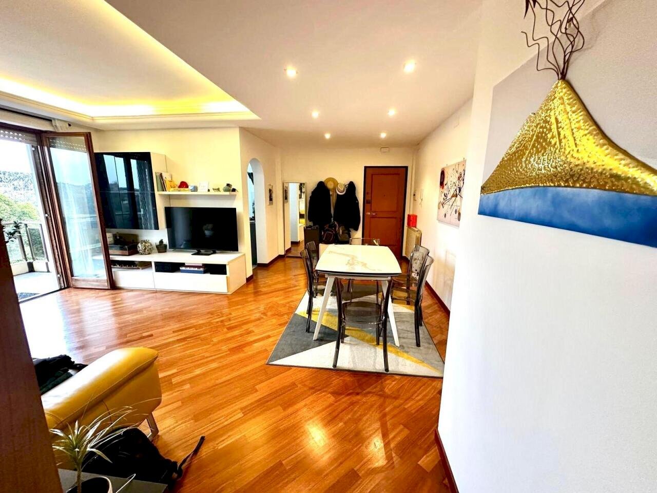 Soggiorno - Trilocale Via degli Aldobrandeschi, Roma - foto 3