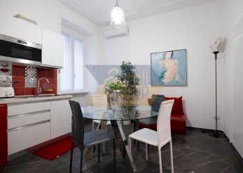 Zona living con angolo cottura - Trilocale Via Machiavelli 47, Roma - foto 8