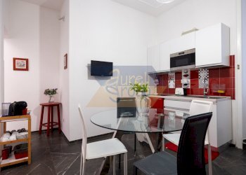 Zona living con angolo cottura - Trilocale Via Machiavelli 47, Roma - foto 15