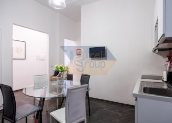 Zona living con angolo cottura - Trilocale Via Machiavelli 47, Roma - foto 16