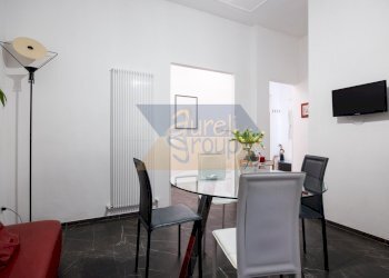 Zona living con angolo cottura - Trilocale Via Machiavelli 47, Roma - foto 17