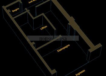 PLANIMETRIA 3D - Office Via Volumnia 32, Perugia - photo 16