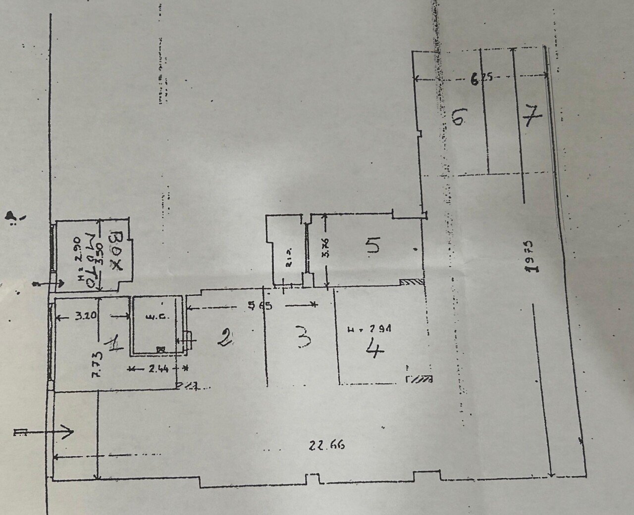 Planimetria.jpeg - Capannone Via Stefano Buonsignori, Firenze (zona Santa Maria Novella) - planimetria 1