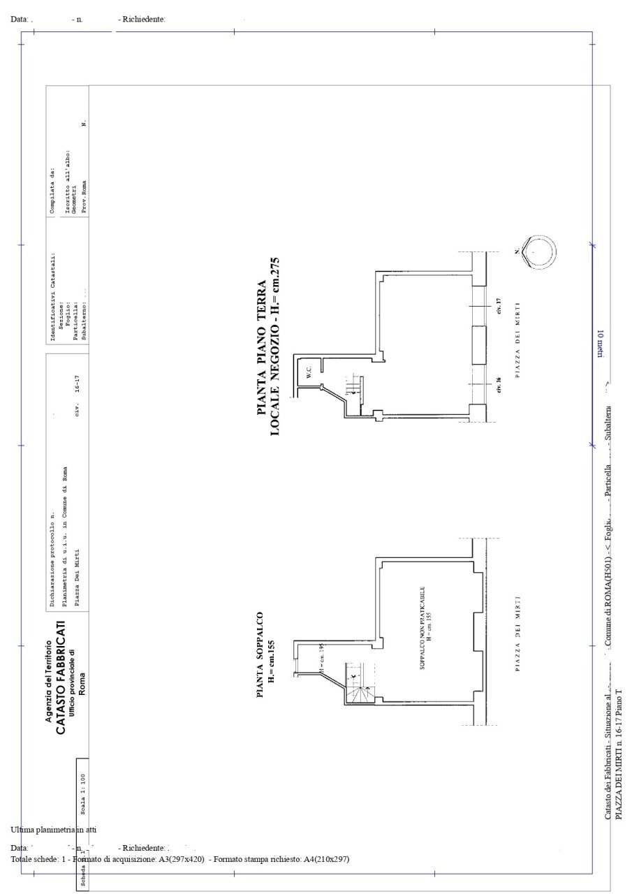 PLN P.zza dei Mirti_page-0001.jpg - Locale Commerciale Piazza dei Mirti 16, Roma - planimetria 1