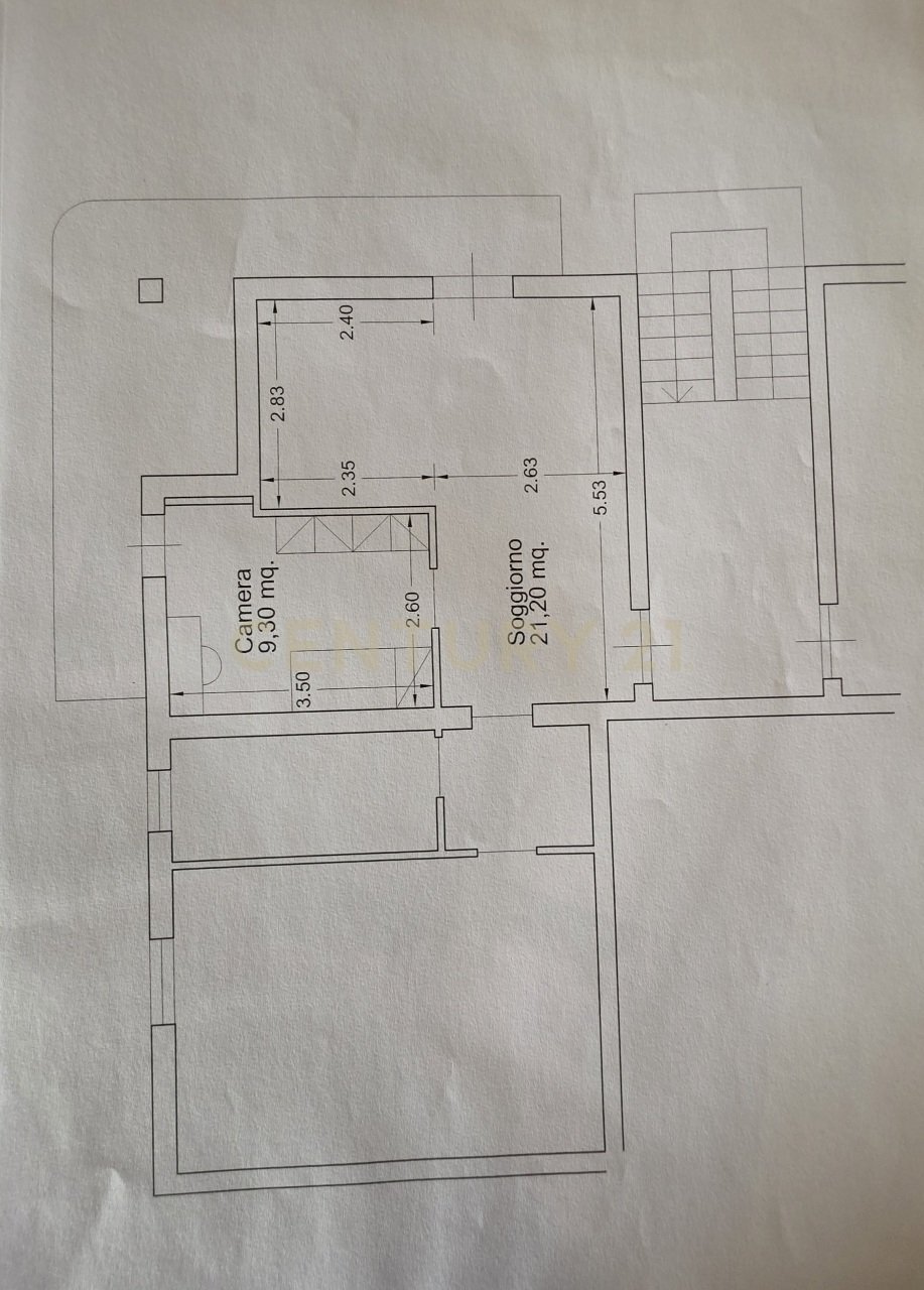 planimetria magali.jpg - Four-room apartment Via E. Curiel 6, Gavorrano - floor plans 1