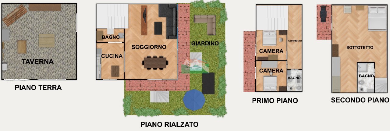 Casa indipendente VIA delle palme, Ravenna - planimetria 1