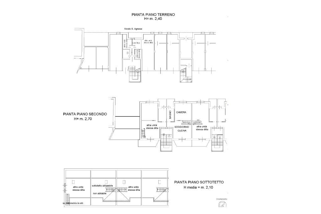 Trilocale Via torino, Candiolo - planimetria 1