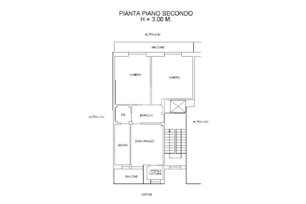 Trilocale Via Galilei, Settimo Torinese - planimetria 1
