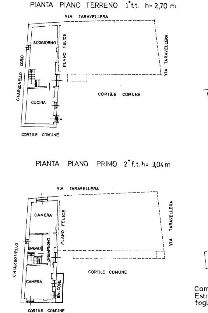 Rustic Via taravellera, Giaveno - floor plans 1