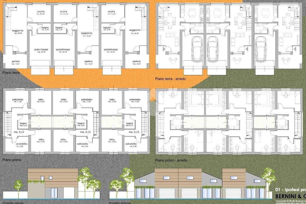 Porzione di casa Via Laurinsich, Parma - planimetria 1