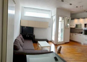 Soggiorno con angolo cottura - Bilocale Via delle Fiamme Gialle, Roma - foto 7