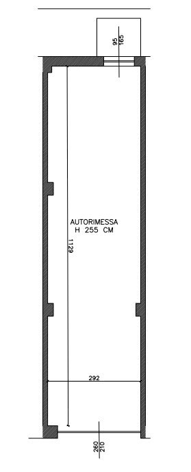 Planimetria - Box Via Cleto Tomba 9, Bologna (neighborhood San Donato) - floor plans 1