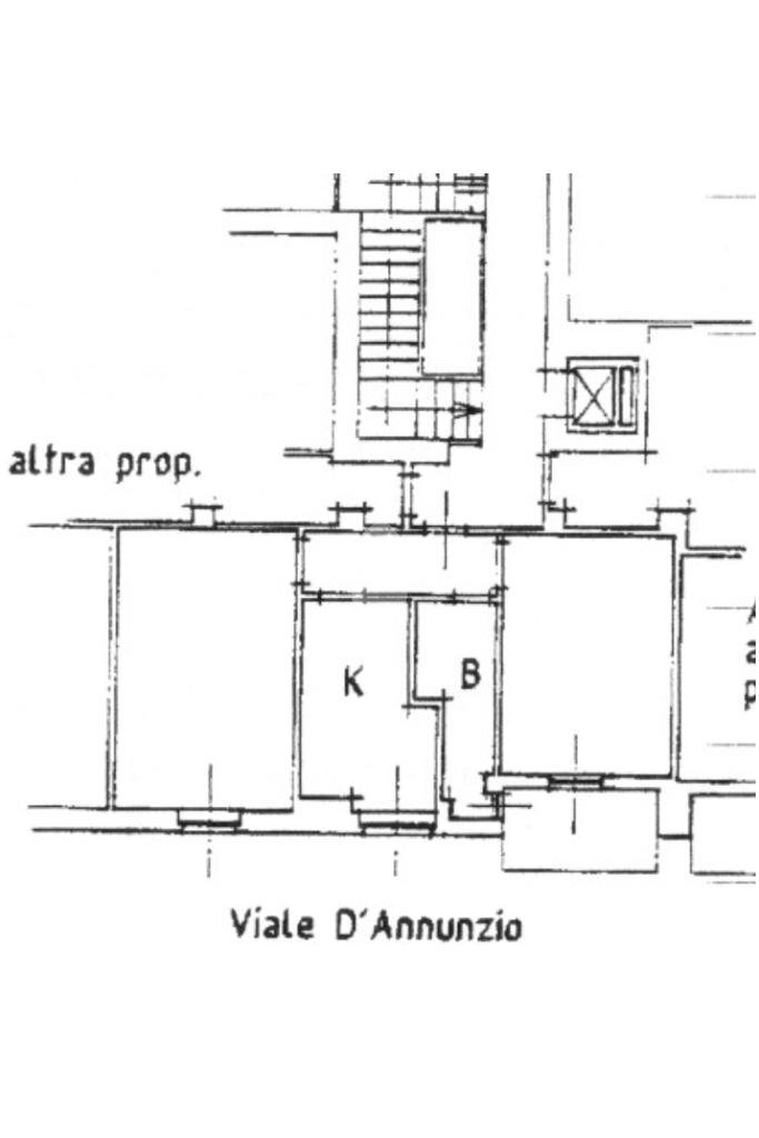 Trilocale Viale Gabriele D'annunzio, Milano (zona Ticinese) - planimetria 1