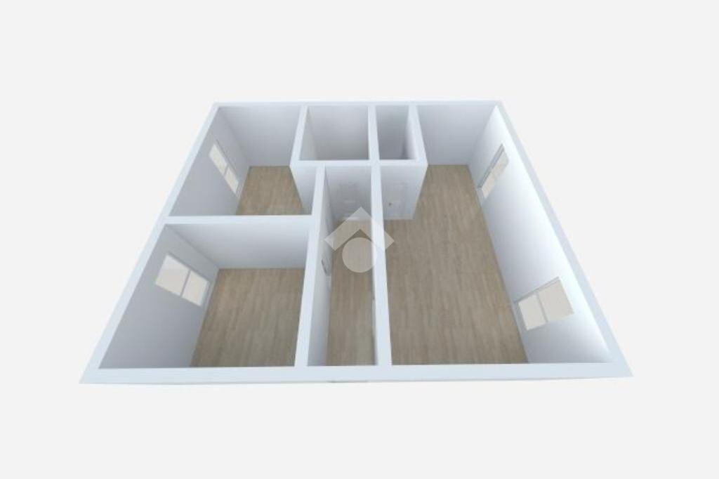 Trilocale Corso 22 Marzo, Milano - planimetria 1