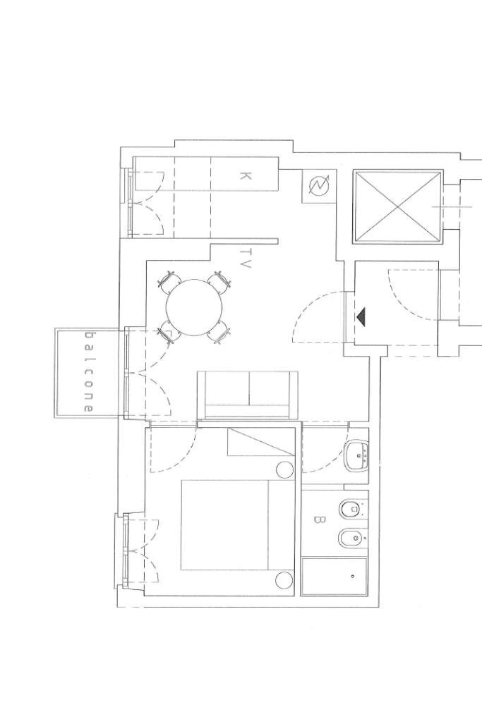 Bilocale Viale Famagosta, Milano (zona Famagosta) - planimetria 1
