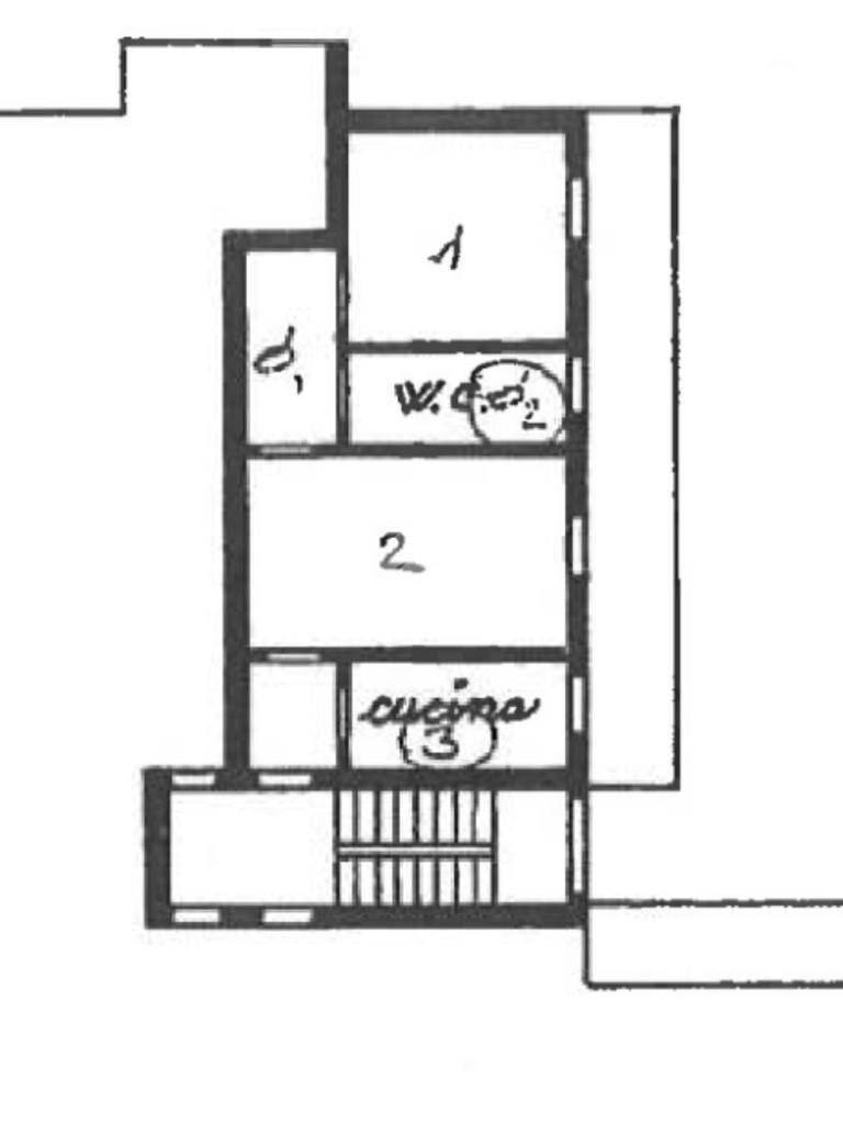 Three-room apartment Via Leonardi, Gattico-Veruno - floor plans 1