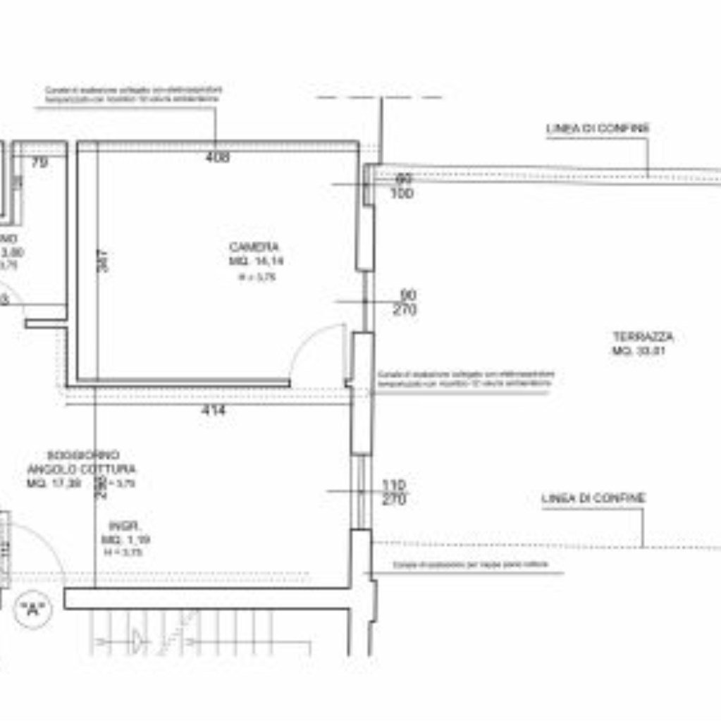 Bilocale Via Giuseppe Massarenti, 56, Bologna (zona Massarenti) - planimetria 1