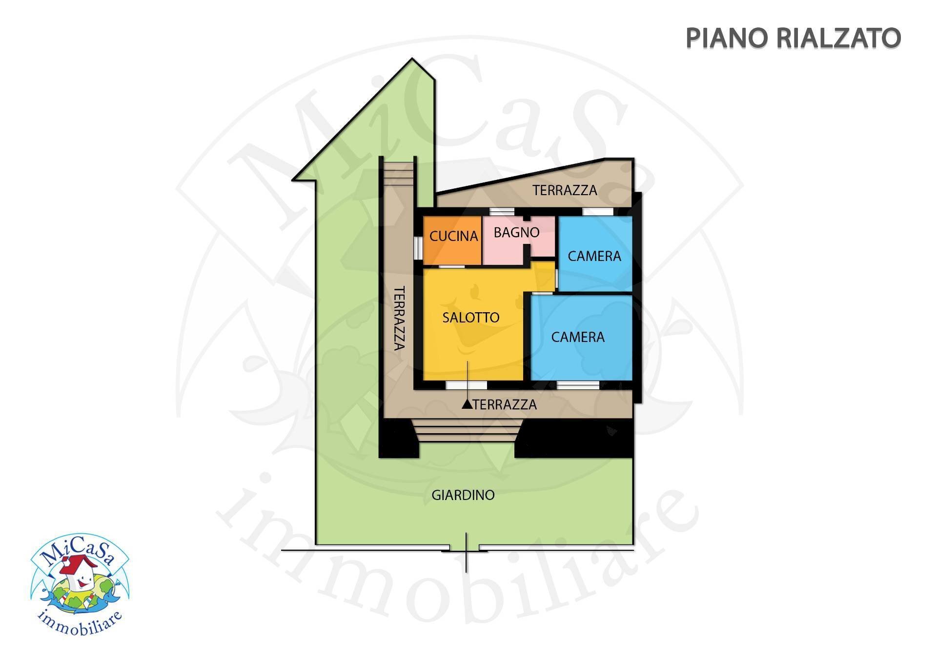 Foto 19 - Appartamento VIA PISORNO
 
14, Pisa - planimetria 1