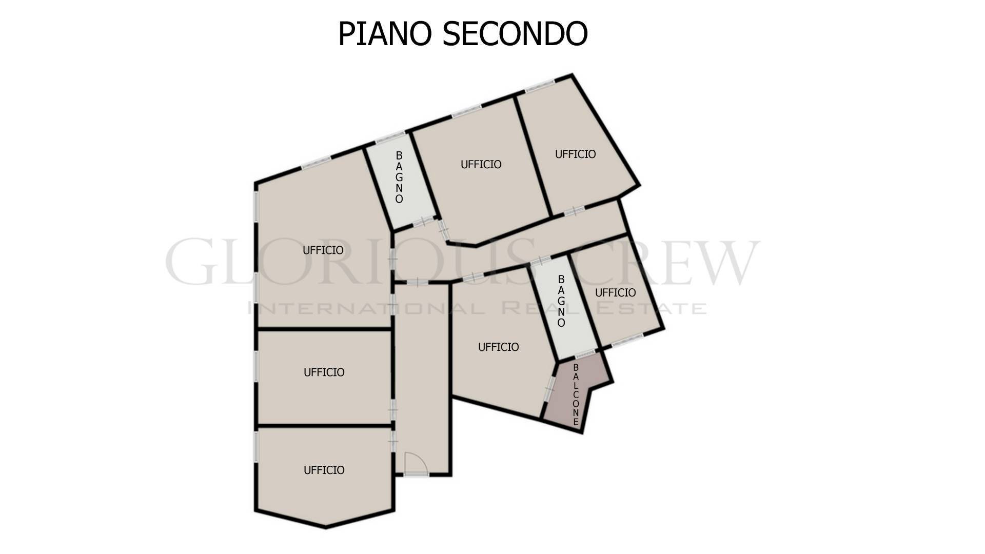 Foto 21 - Ufficio Via Uberto Visconti Di Modrone, Milano - planimetria 1