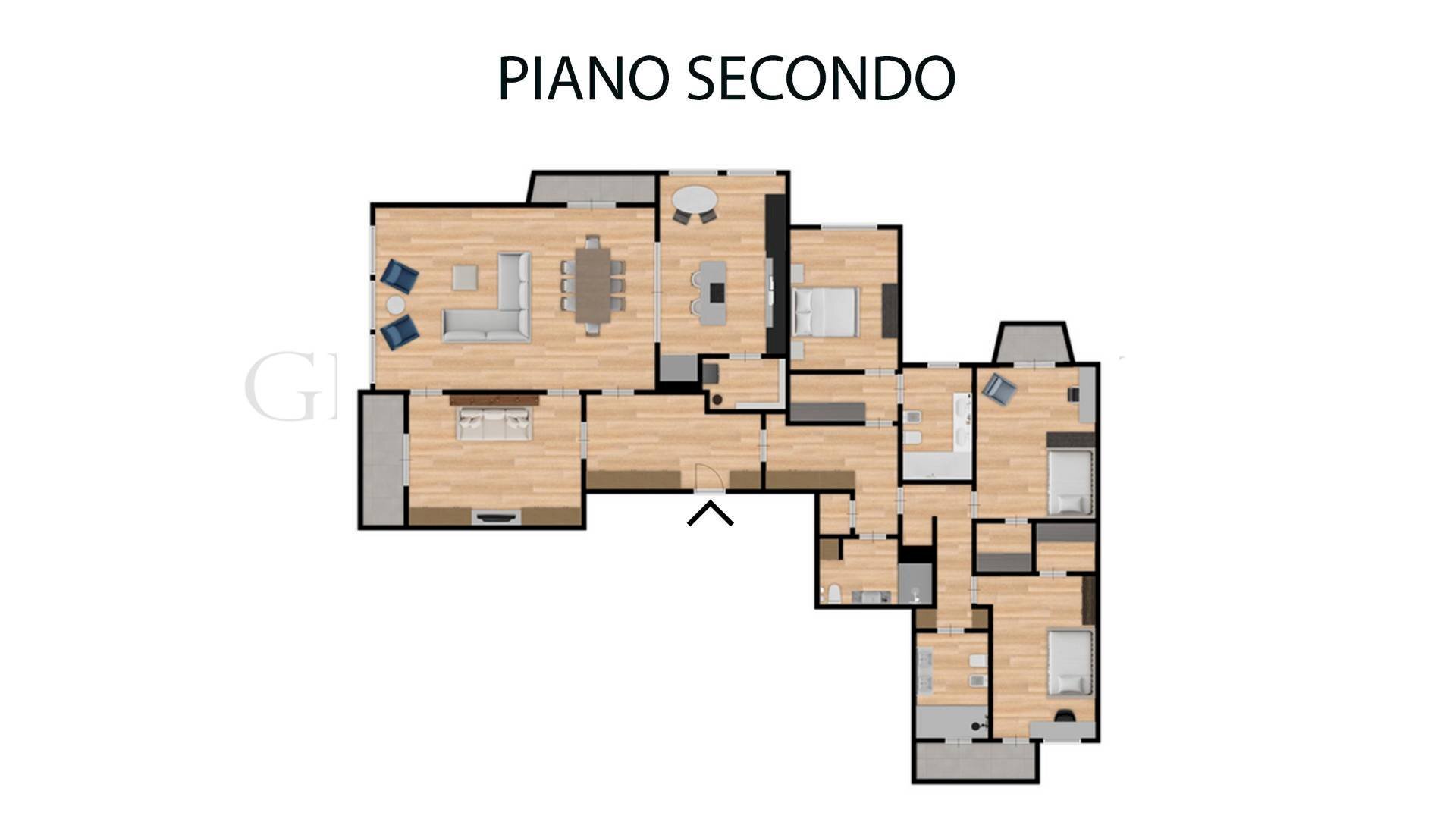 Foto 20 - Appartamento Viale Belisario, Milano - planimetria 1