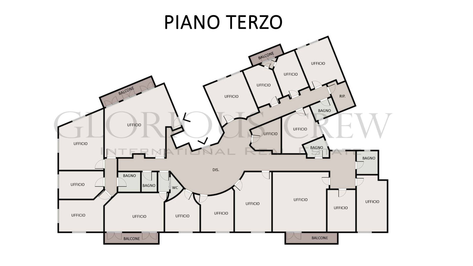 Foto 18 - Ufficio Via Santa Tecla, Milano - planimetria 1