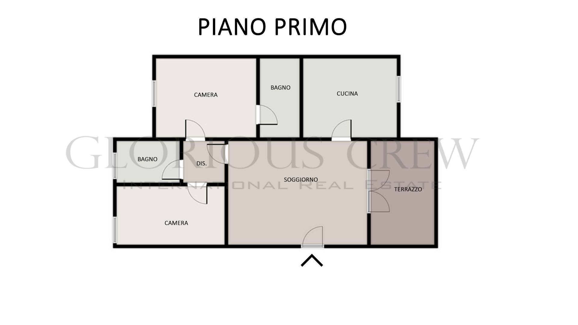 Foto 16 - Trilocale Via Correggio, Milano - planimetria 1
