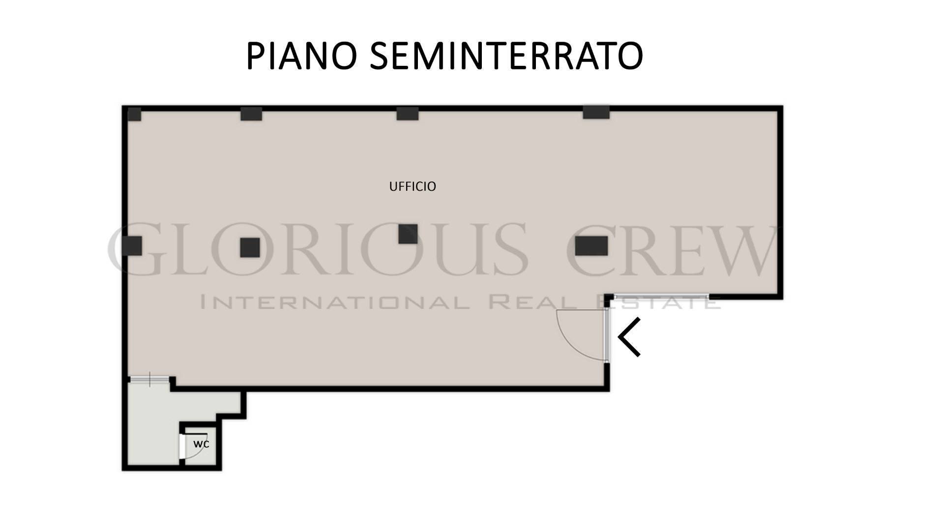 Foto 20 - Office Via Cicco Simonetta, Milano - floor plans 1