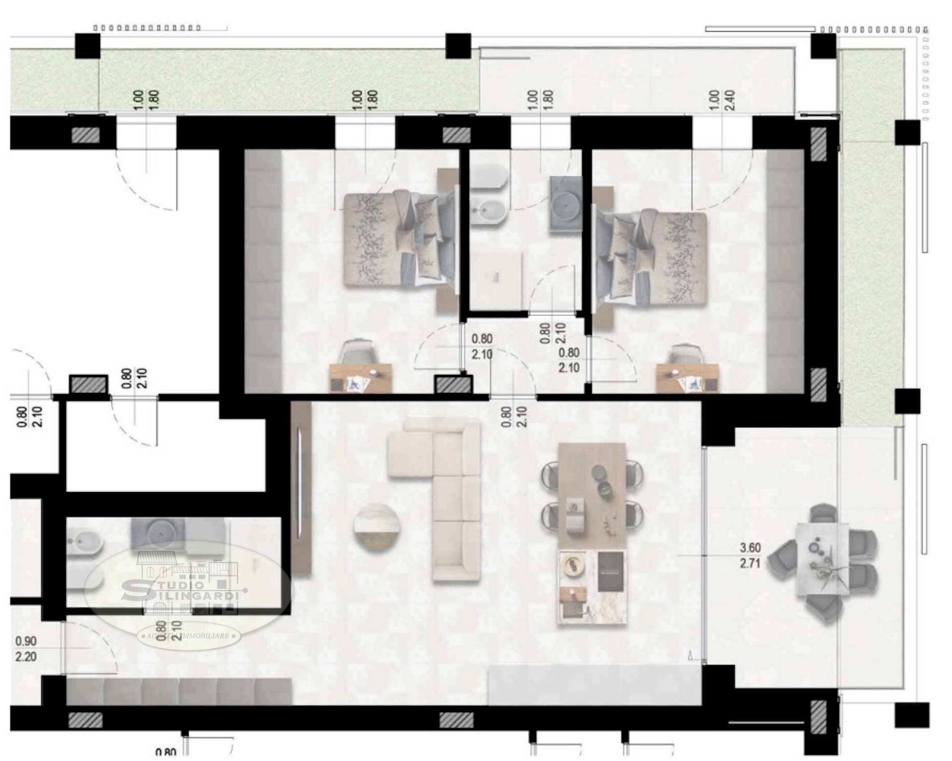 Foto 2 - Three-room apartment via Sant'Ambrogio, Formigine - photo 2
