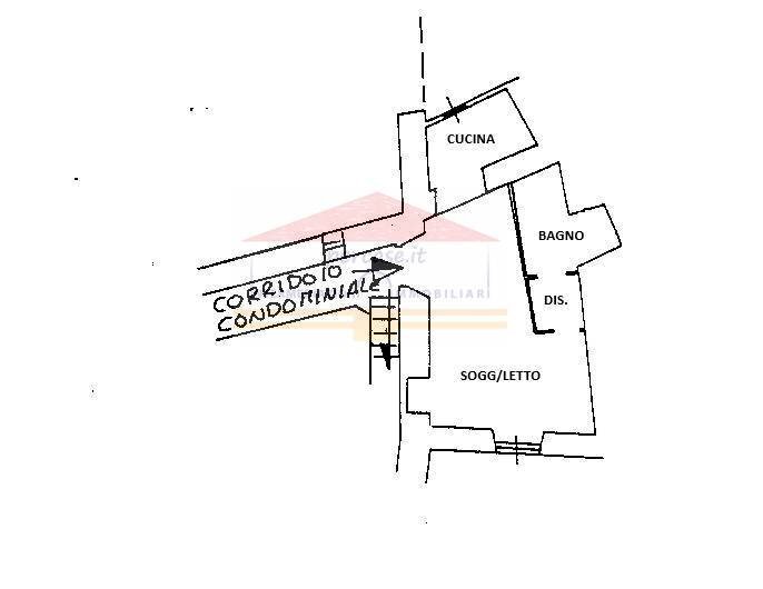 Foto 29 - Bilocale via del Popolo
 
51, Sanremo - planimetria 1