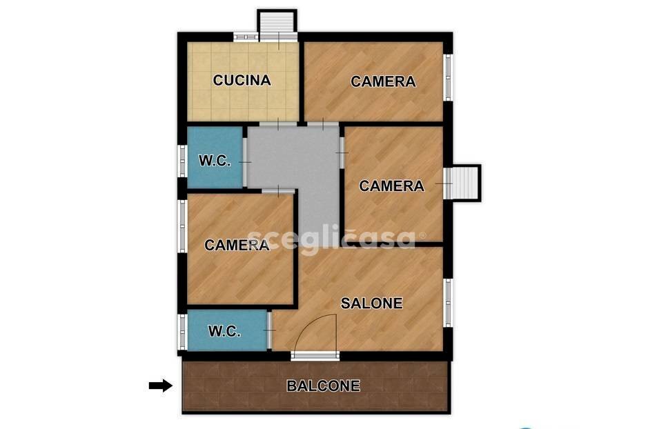 Foto 2 - Villa Via Svizzera, Carini - floor plans 1