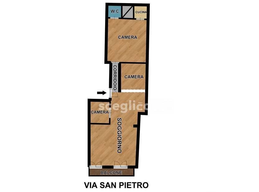 Foto 2 - Trilocale Via San Pietro
 
16, Carini - foto 2