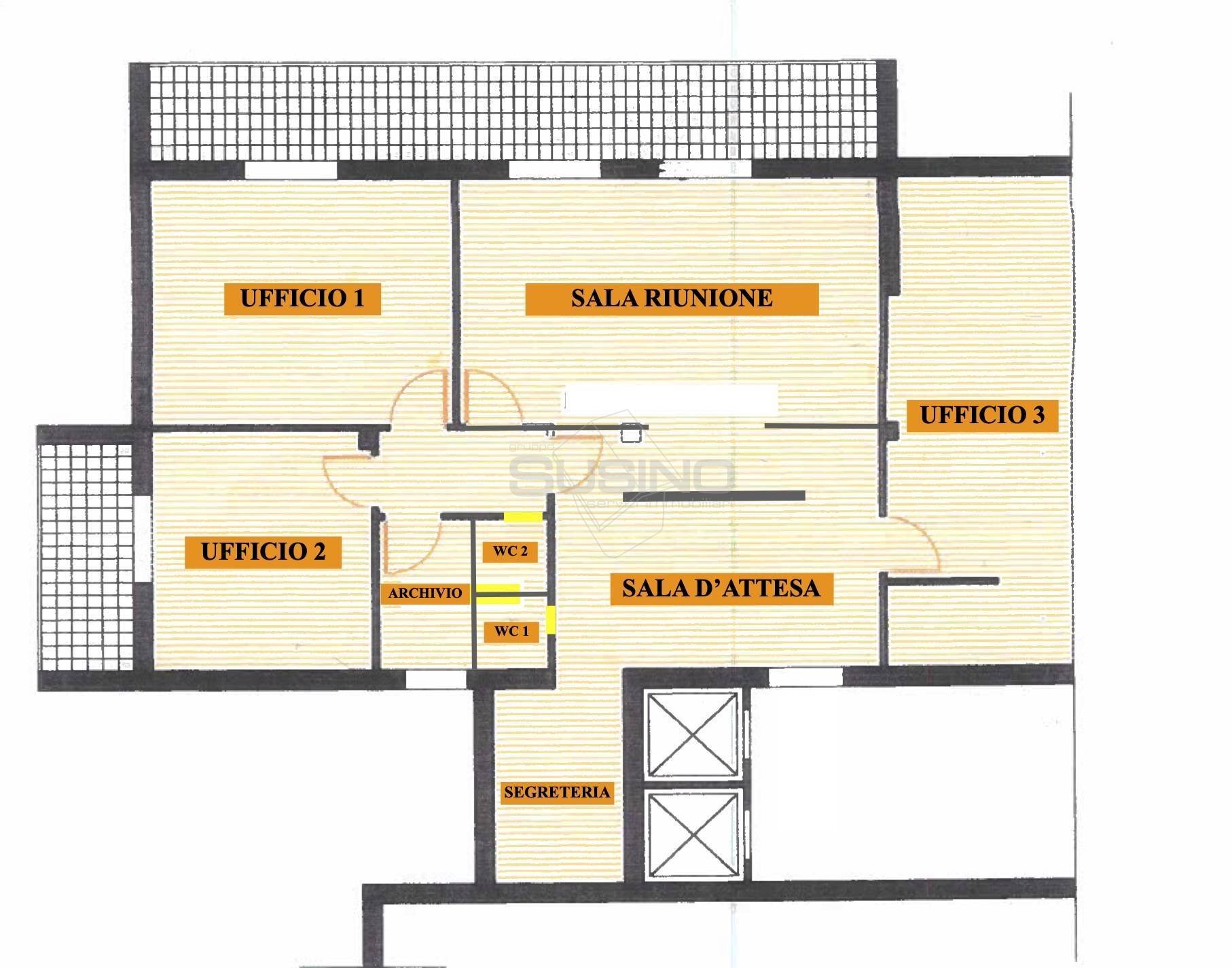 Foto 18 - Office VIALE TERACATI
 
51, Siracusa - floor plans 1