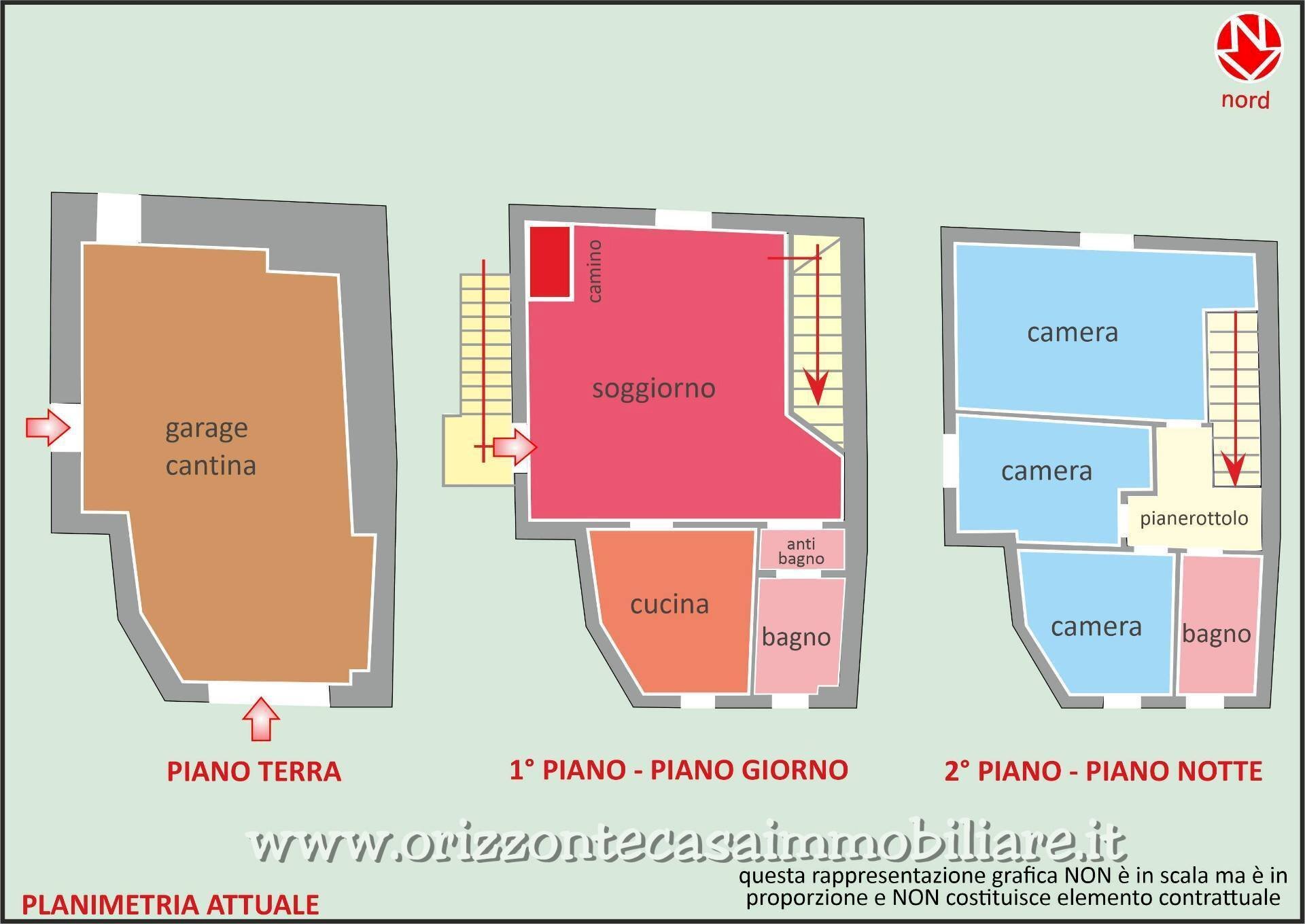 Foto 46 - Casa indipendente Ascoli Piceno - planimetria 1