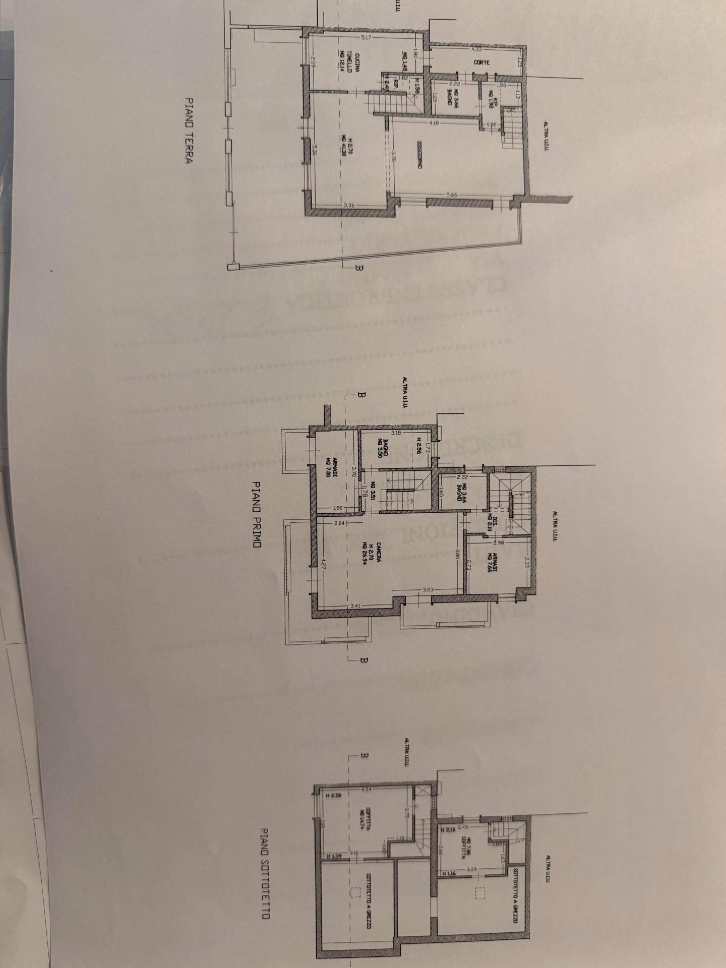 Foto 18 - Villa via arrighi
 
10, Viareggio - planimetria 1