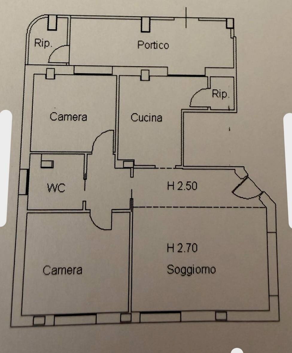 Foto 16 - Quadrilocale via Bottego
 
1, Viareggio - planimetria 1