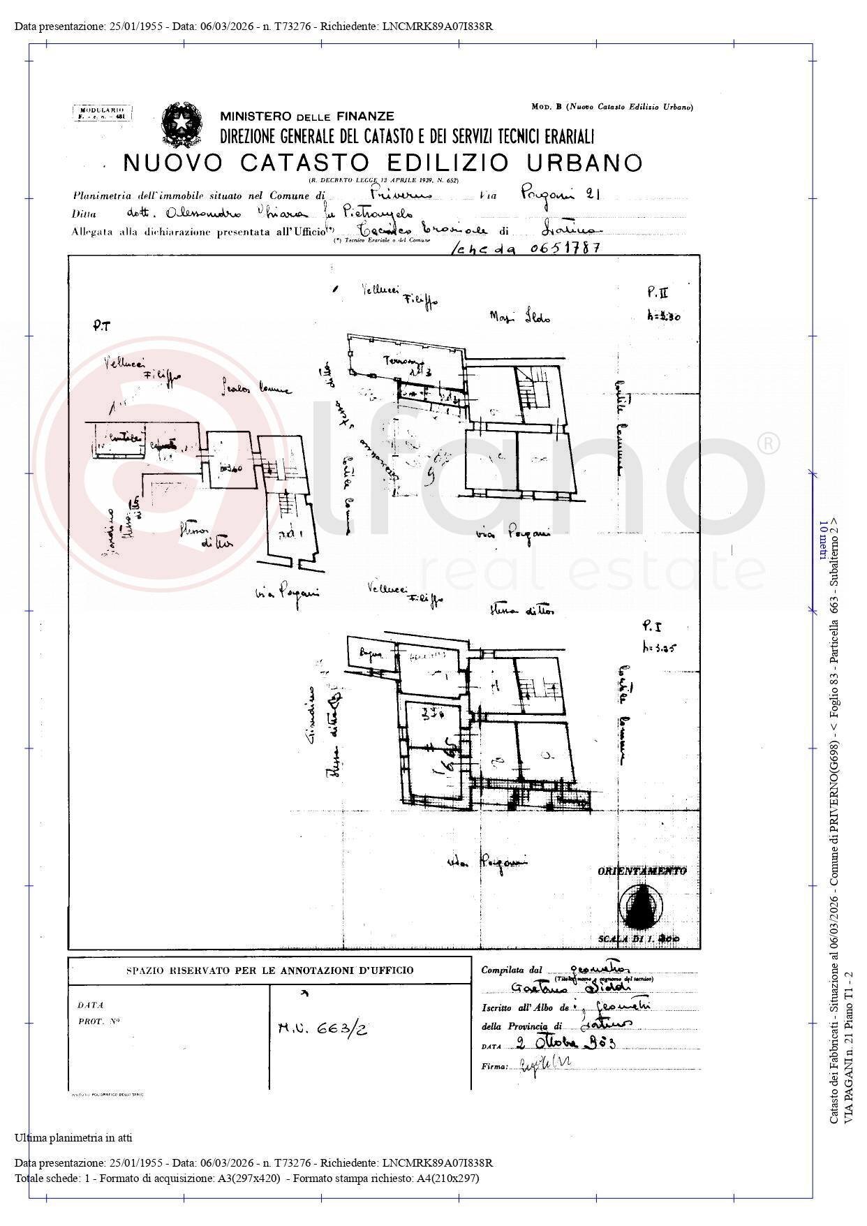 Foto 50 - Stable - Palace Via Pagani, Priverno - floor plans 1