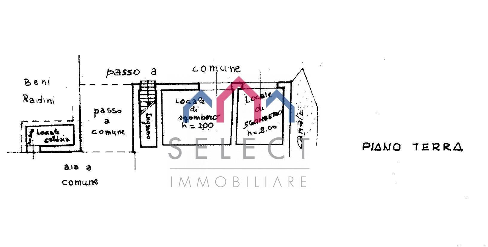 Foto 41 - Casa semi indipendente Borgo a Mozzano - planimetria 1