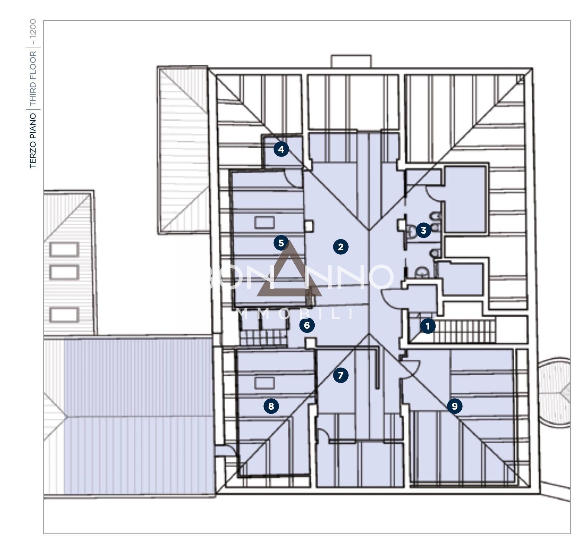 Foto 24 - Trilocale PIAZZA DALL'ARMI
 
1, Montebelluna - planimetria 1