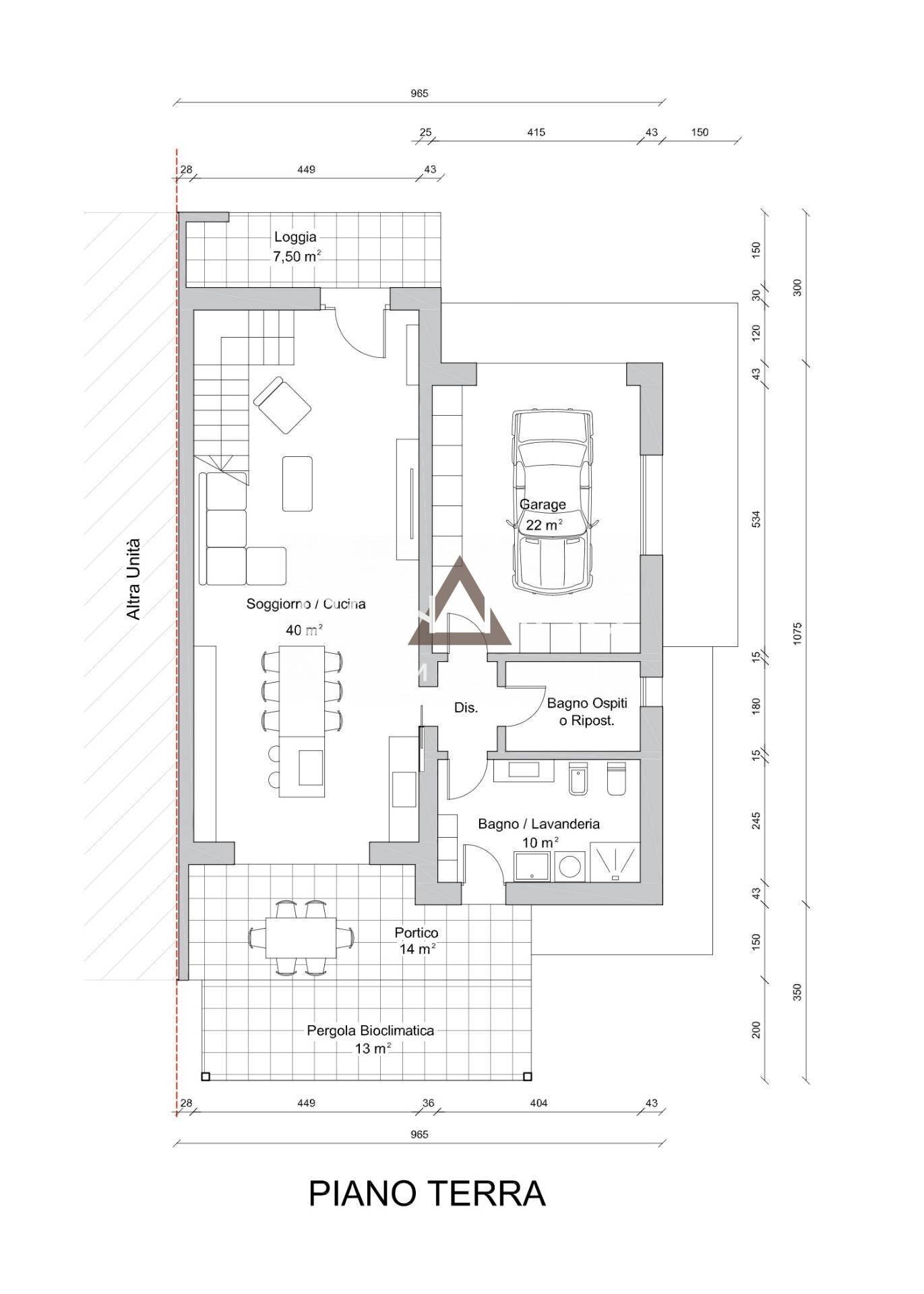 Foto 4 - Casa semi indipendente Piombino Dese - planimetria 1